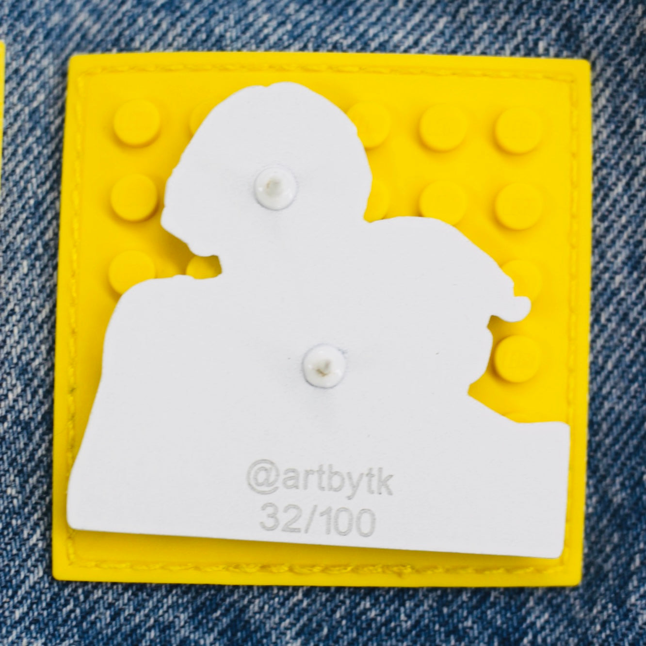 From Her To Me, From Me To You Enamel Pin