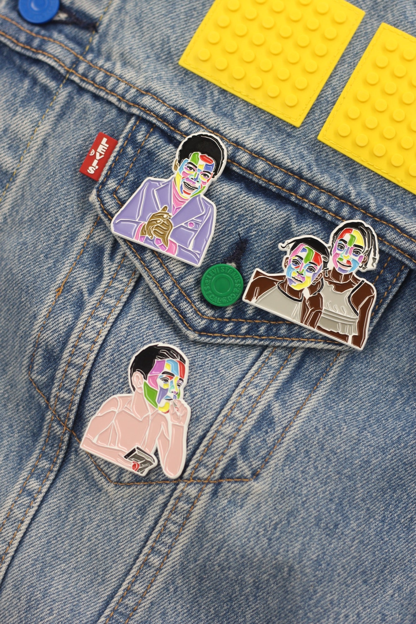 Church Smiles Enamel Pin