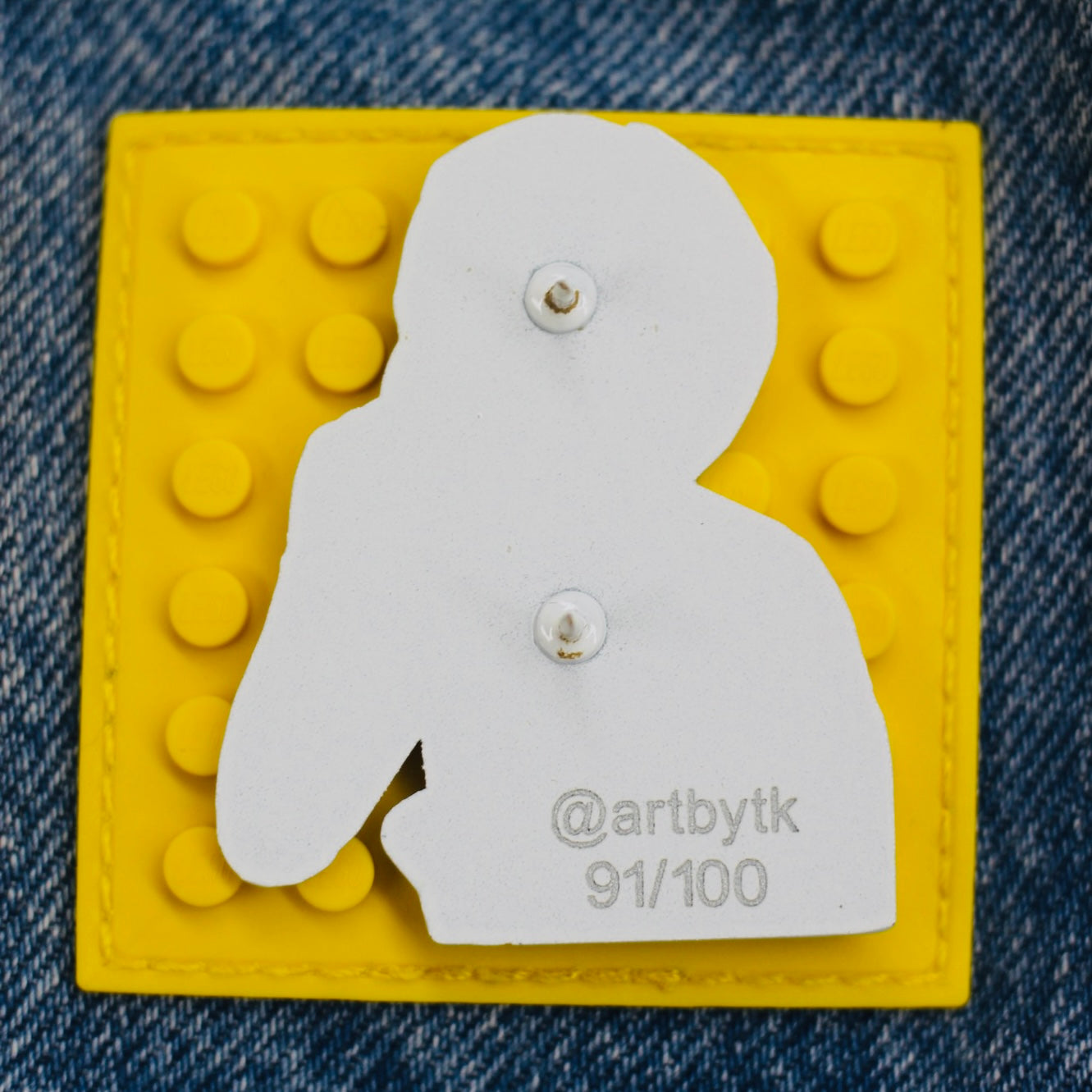 Robbie Rebel Enamel Pin