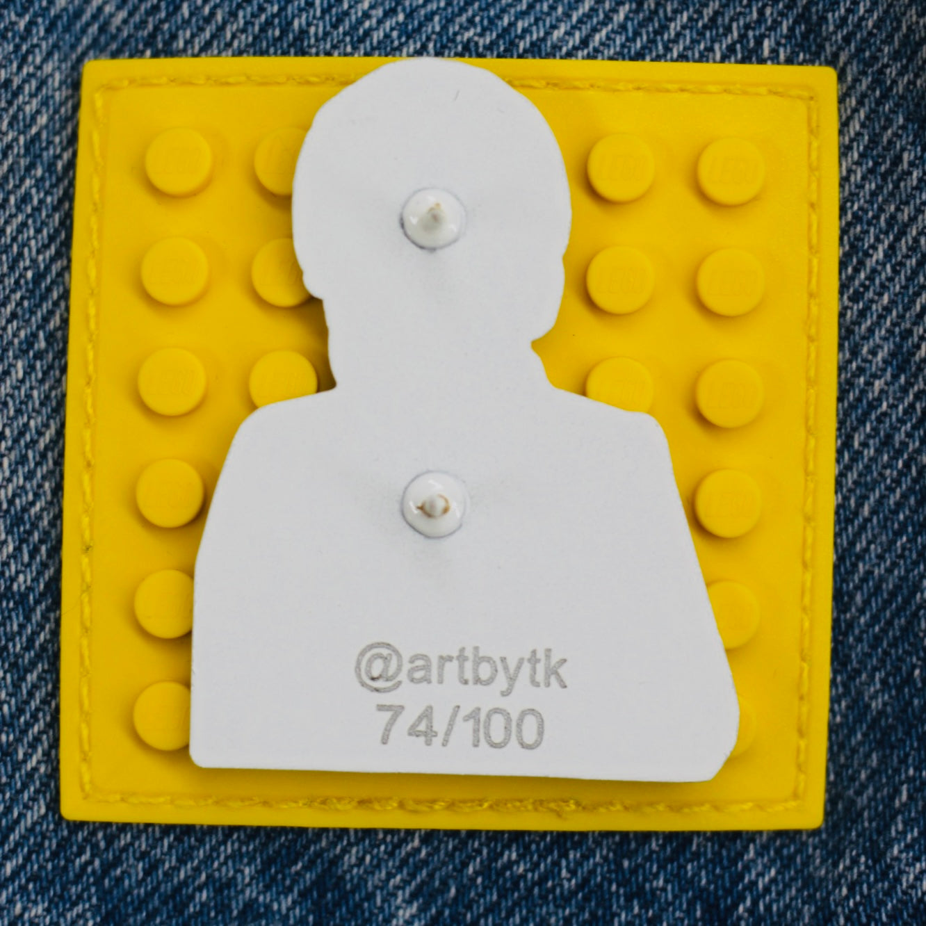Church Smiles Enamel Pin