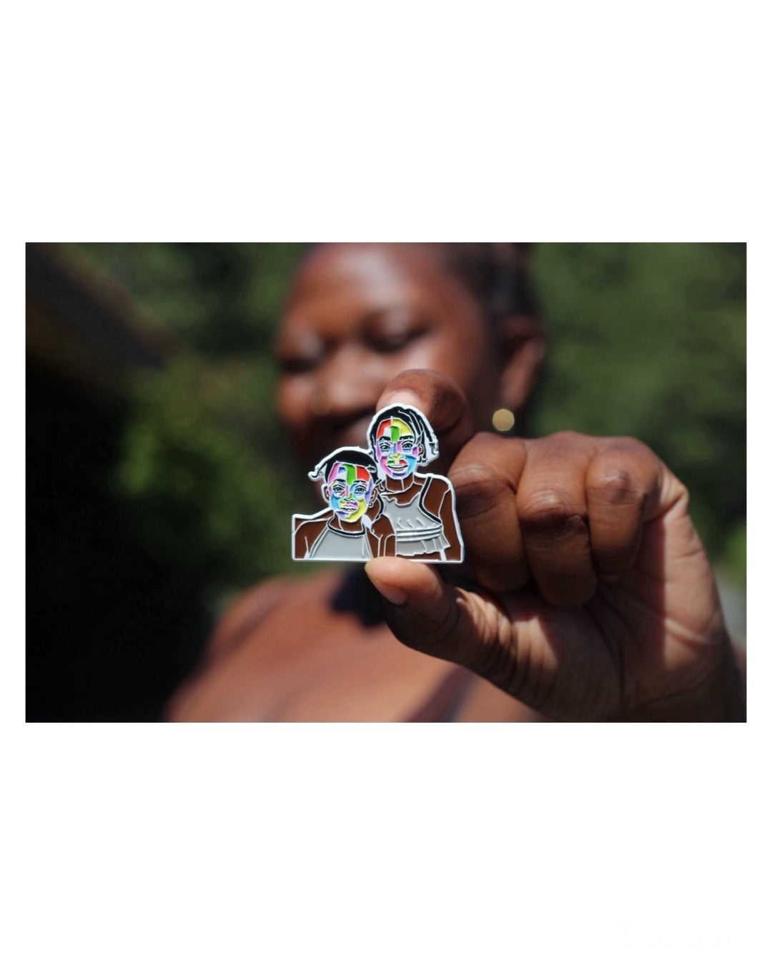 From Her To Me, From Me To You Enamel Pin