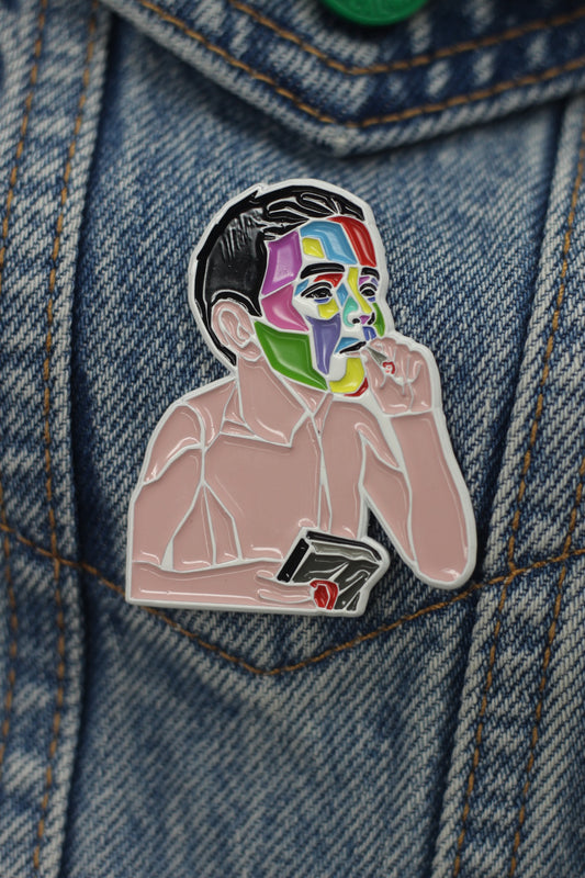 Robbie Rebel Enamel Pin