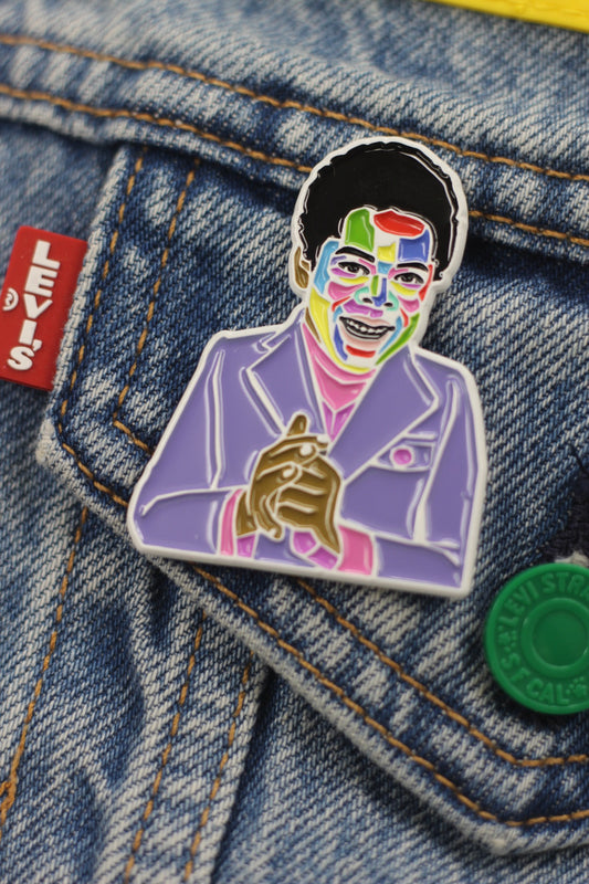 Church Smiles Enamel Pin